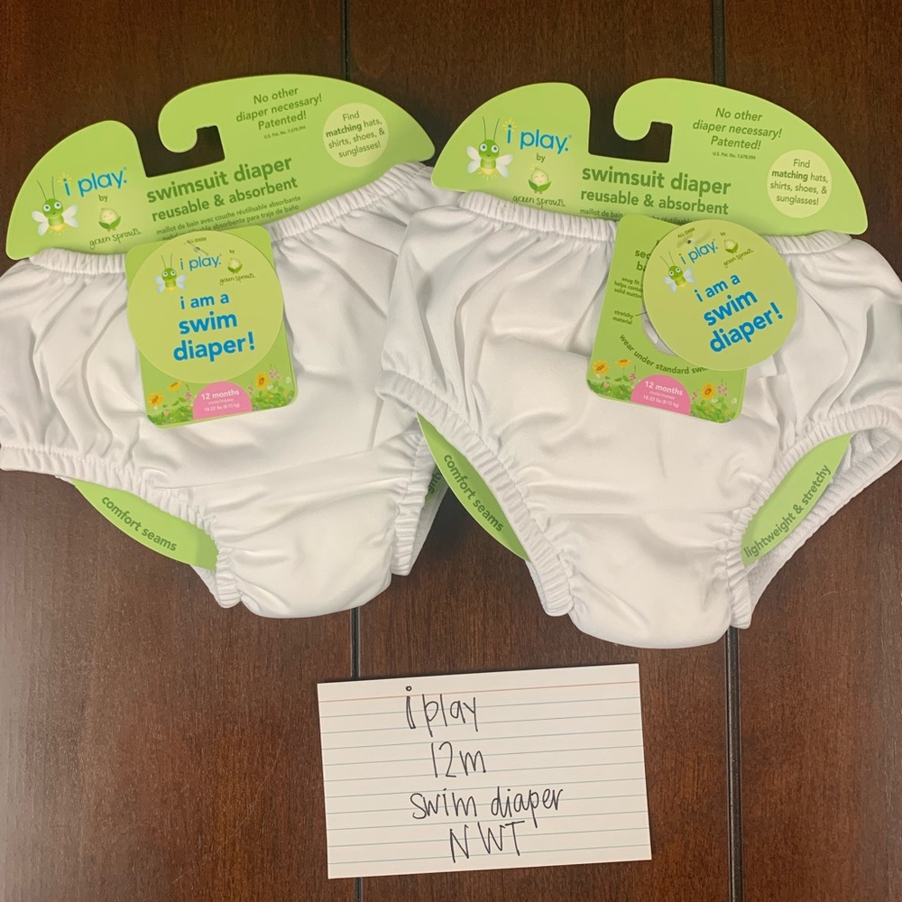 NWT 12m iPlay swim diaper bundle